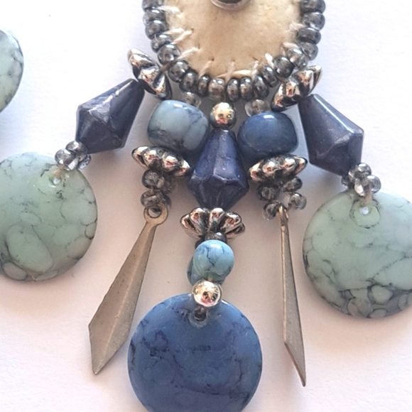 Native Blue Earrings - Picture 2 of 5